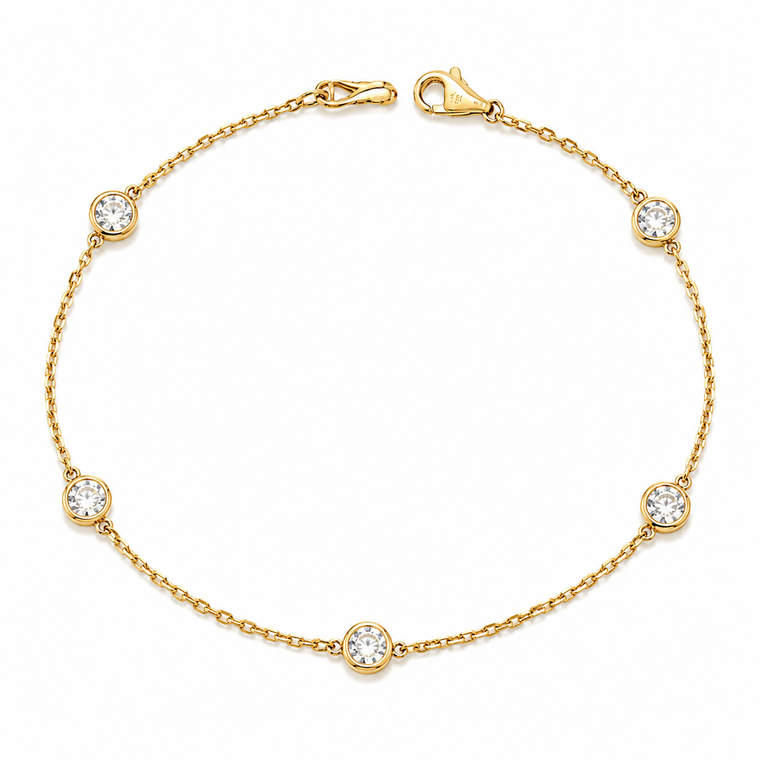 VERA Harmony™ Diamond Bracelet | 14K Yellow Gold | 0.58 CT Lab Grown Diamonds