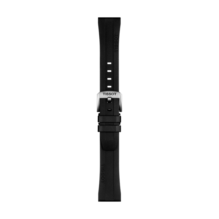 Tissot Official Black 20 mm Rubber Strap [T852.044.545]