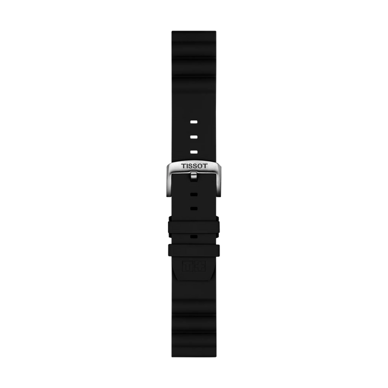 Tissot Official Black 22 mm Silicone Strap [T852.047.179]
