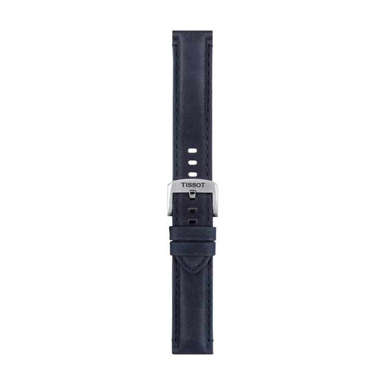 Tissot Official Blue 20 mm Leather Strap [T852.046.831]