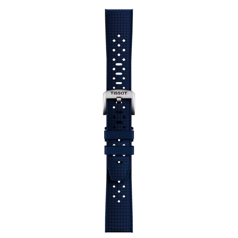 Tissot Official Blue 20 mm Rubber Strap [T852.049.963]