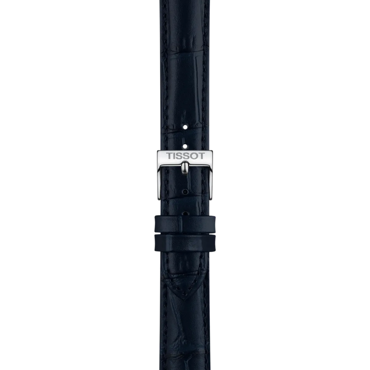 Tissot Official Blue 16 mm Leather Strap [T852.051.034]