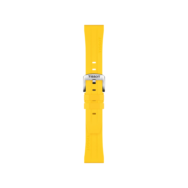 Tissot Official Yellow 20 mm Silicone Strap [T852.050.994]
