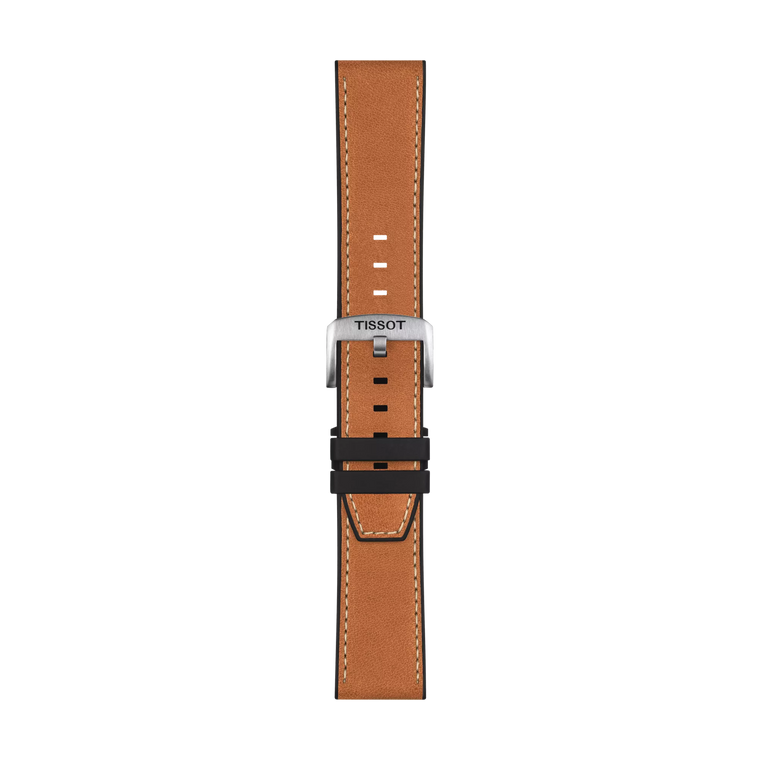 Tissot Official Light Brown 23 mm Leather Strap [T852.047.777]