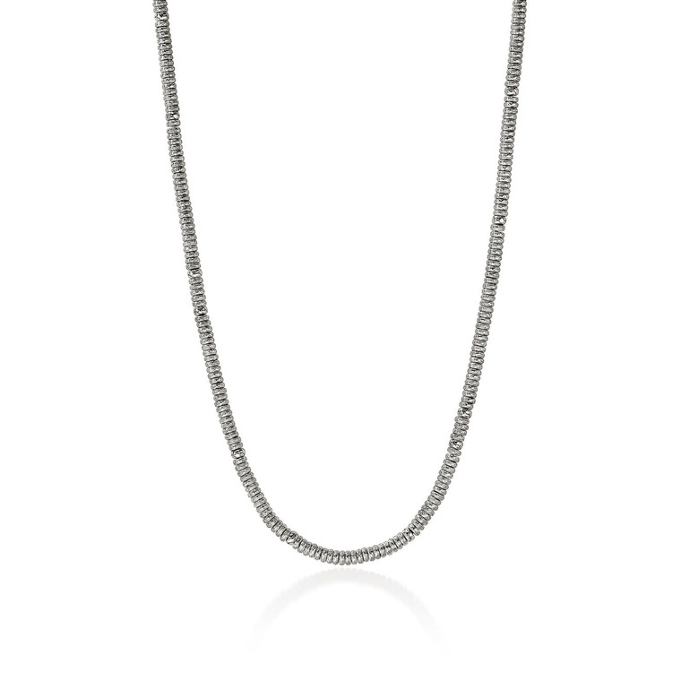 John Hardy Heishi Necklace Sterling Silver 2.5mm [NB29016]