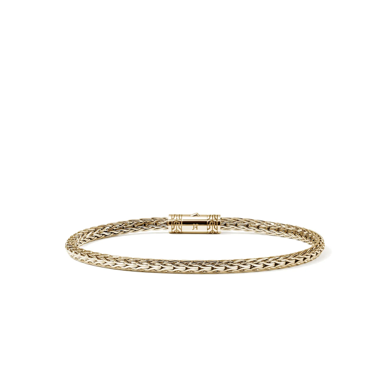 John Hardy Icon Bracelet 14K Yellow Gold 3.5 mm [BUGG97210]