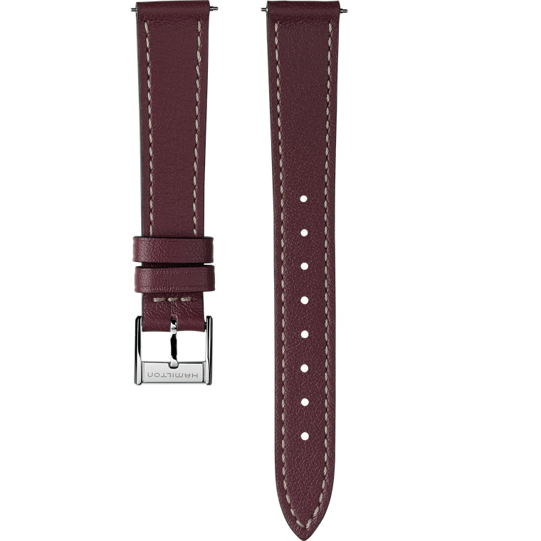 14mm Rose Leather Strap for Hamilton American Classic Ardmore Quartz H11221814 H6001121121
