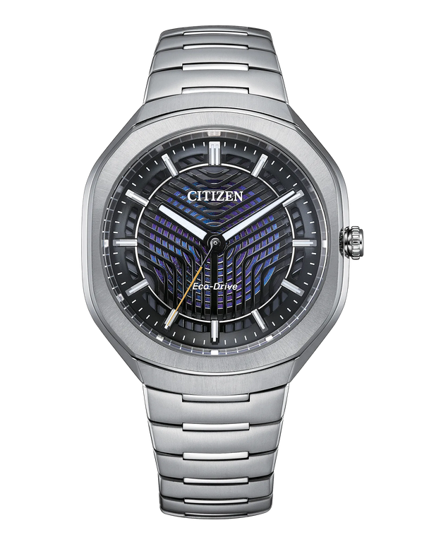 Citizen Photon Eco-Drive 50th Anniversary Limited Edition 39.6 mm Black Dial Silver-Tone Super Titanium Bracelet [BJ6560-53W]
