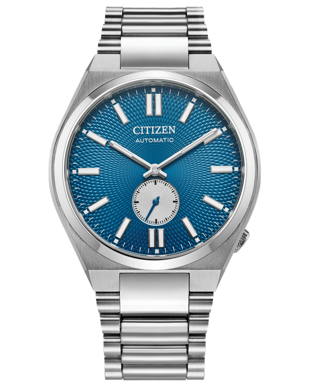 Citizen Tsuyosa Small Second 40 mm Blue Dial Silver Bracelet [NK5010-51L]