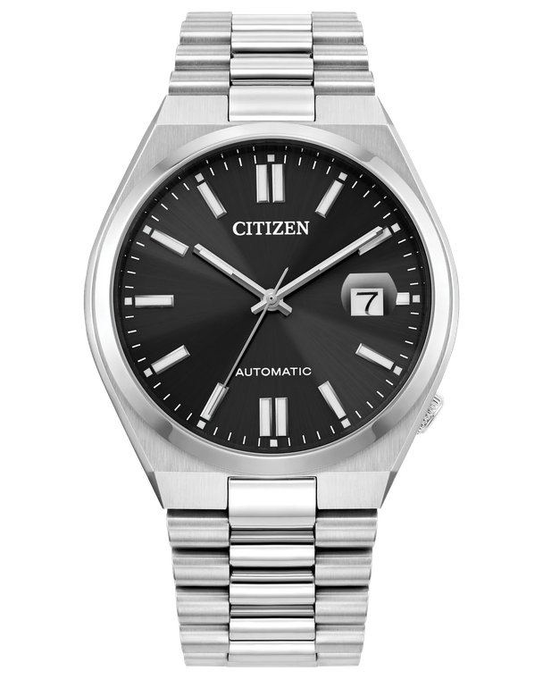 Citizen Tsuyosa 40 mm Black Dial Silver Bracelet [NJ0150-56E]