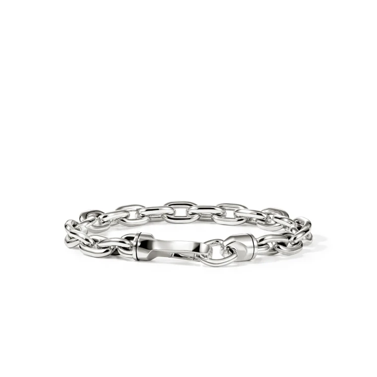 John Hardy Oval Link Bracelet, Sterling Silver, 8MM [BU97330]