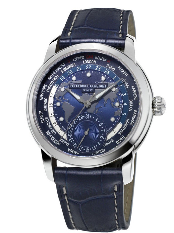 CLASSICS MANUFACTURE WORLDTIMER - BLUE DIAL