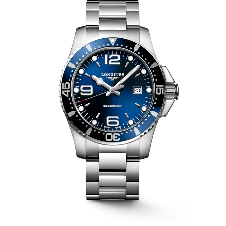 Longines HydroConquest Automatic Blue Dial Stainless Steel Bracelet 44 mm [L3.840.4.96.6]