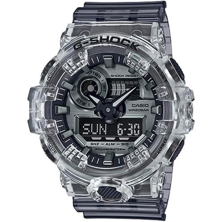 CASIO G-SHOCK GA700SK-1A SKELETON SERIES MEN'S WATCH