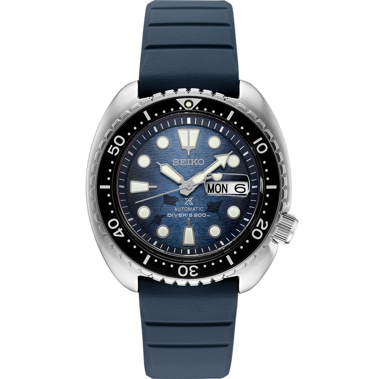 Seiko Prospex The Dark Manta Turtle Save The Ocean Special Edition SRPF77K1 SRPF77