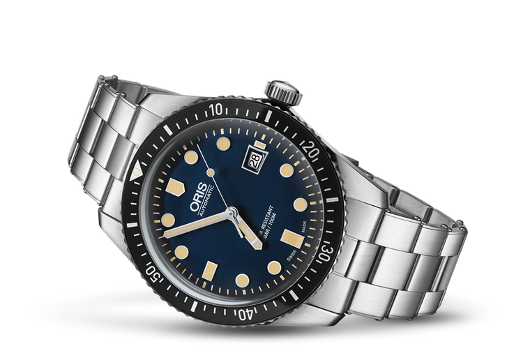 ORIS DIVERS SIXTY-FIVE 42MM BLUE DIAL on BRACELET