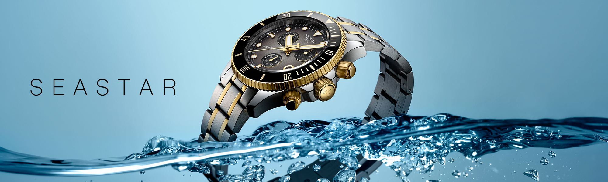 Tissot Seastar Watches | Swiss Diving Watches 300 m | Mani Jewellers