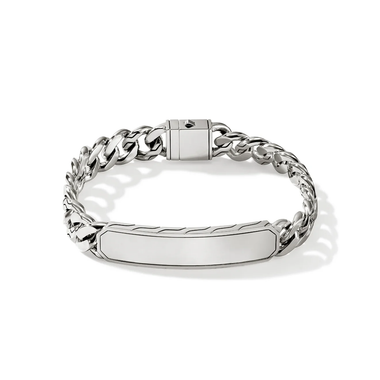 JOHN HARDY: ID Curb Bracelet, Sterling Silver, 11MM | BU901148