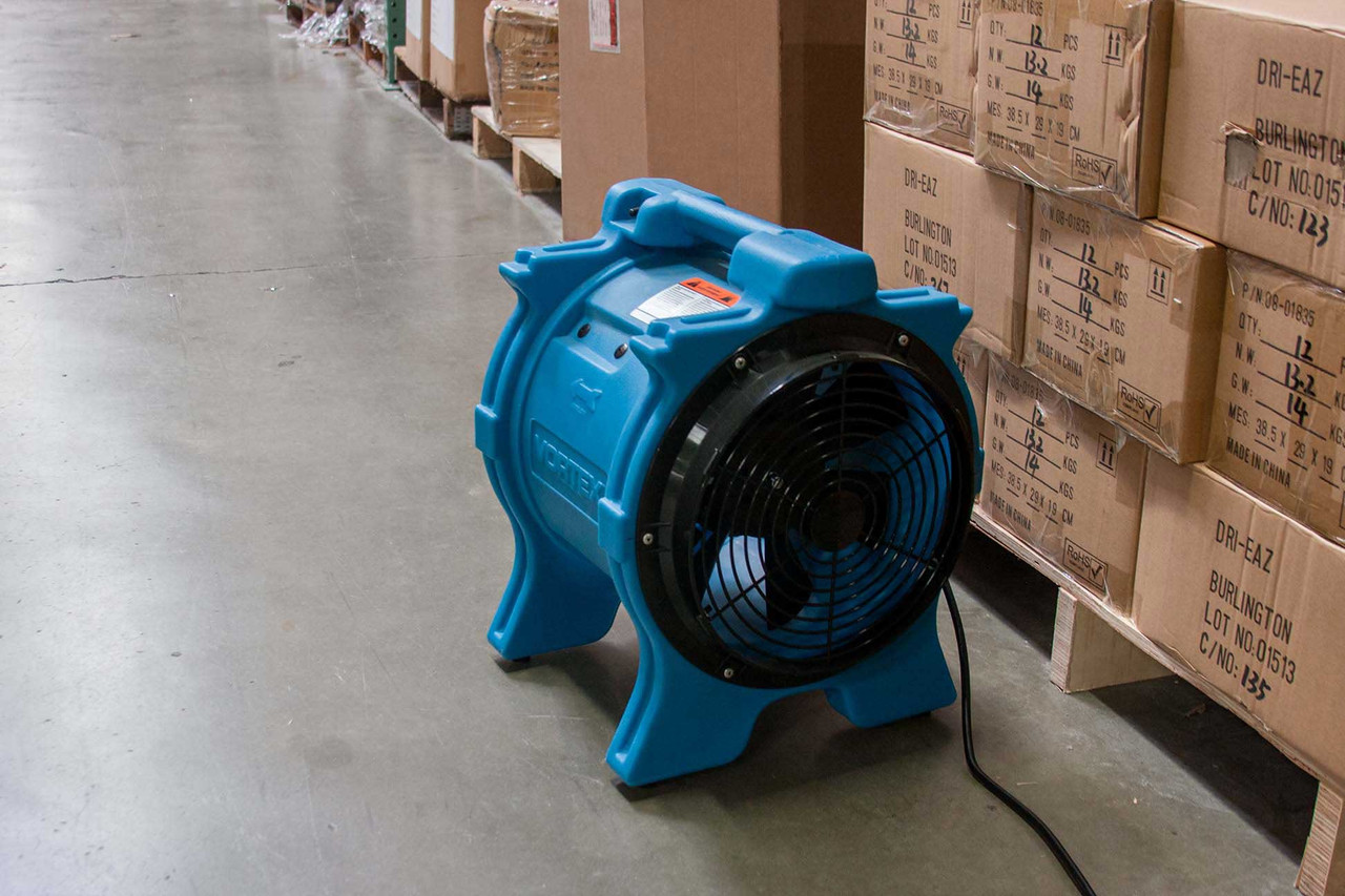 Dri-Eaz Vortex Axial Fan Air Mover - Blue | Dri-Eaz Vortex Axial