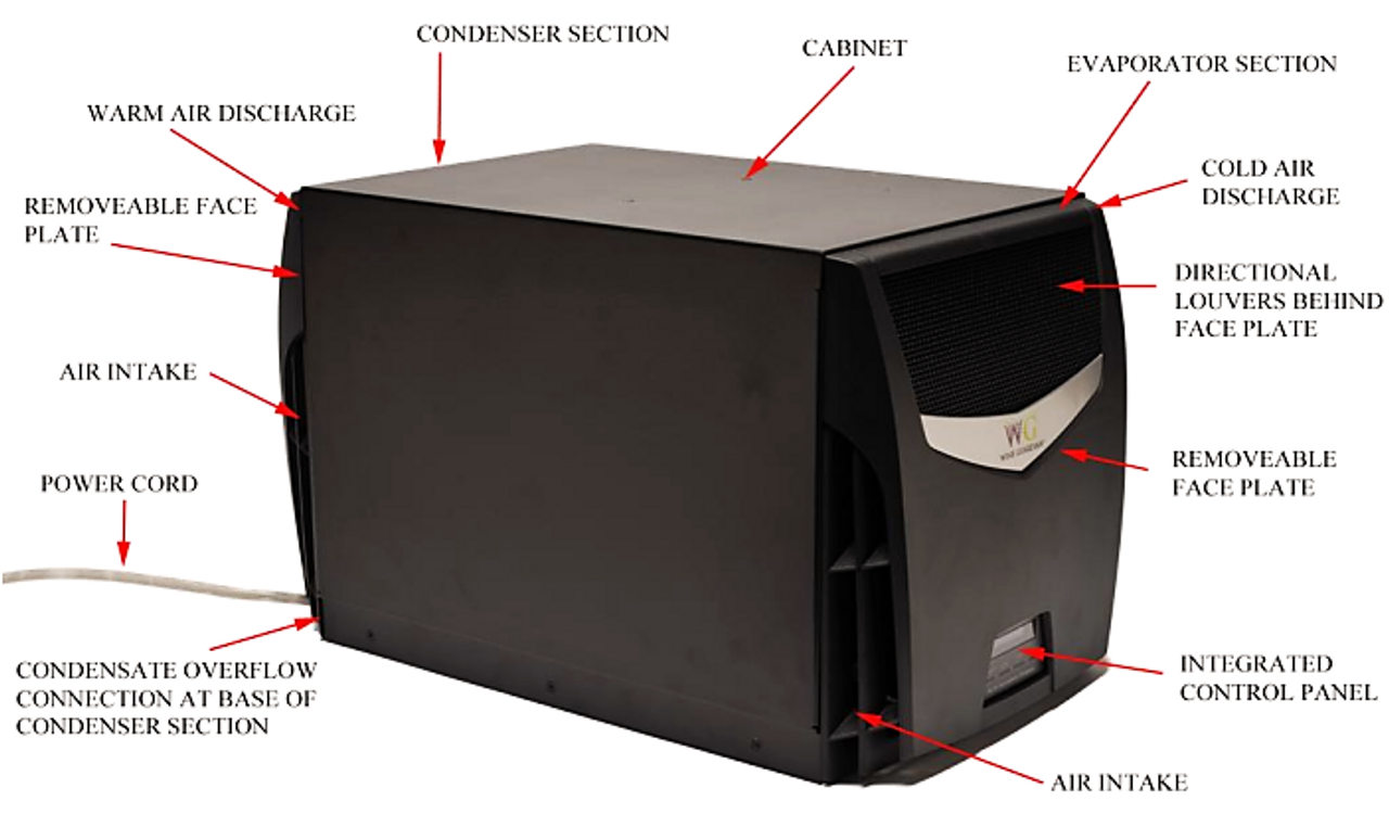 TTW009 Wine Cellar Cooler Wine Cooling Unit AMG