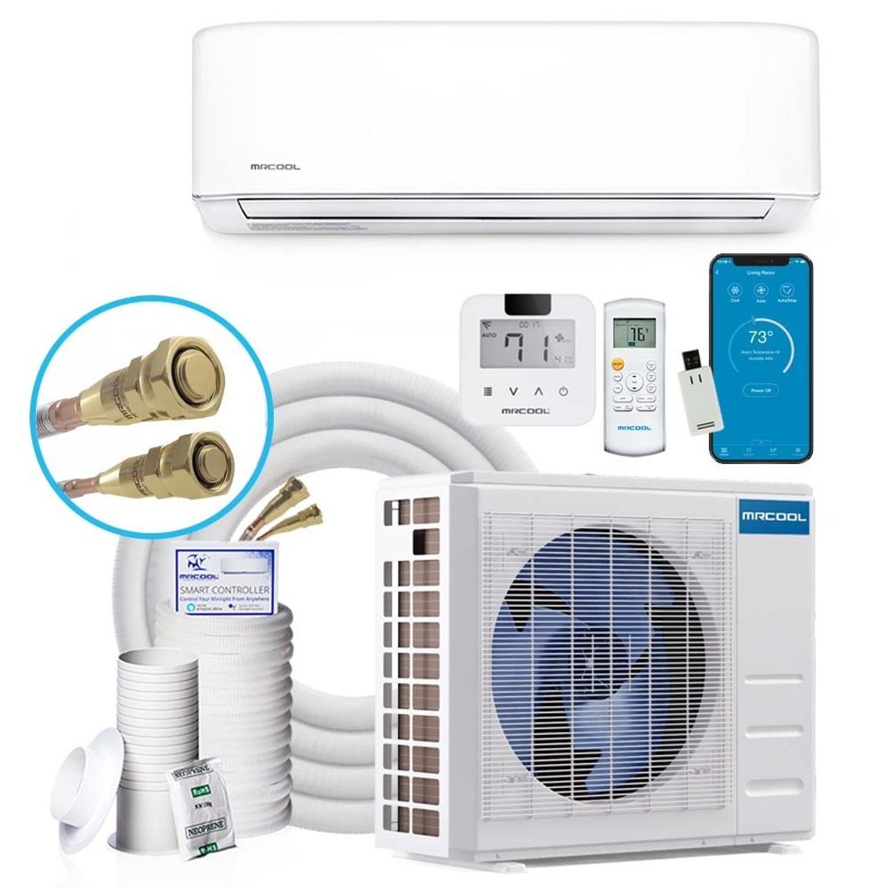 Minecolla Perfect 3-⑤ MrCool DIY 3rd Generation Enhanced Mini Split 24K | Do It
