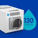 Aprilaire E130 Pro 130 Pint Whole House Dehumidifier - Spec View