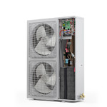 Mr. Cool Universal Series DC Inverter Complete System High ESP Heat Pump, 4-5 Ton