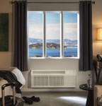 GE Zoneline 9K Heat Pump with ICR - Lifestyle View