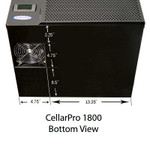 CellarPro 1800XTS-EC Self-Contained Cooling Unit #36012 - Bottom View