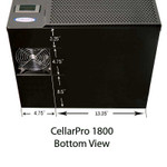 CellarPro 1800XTS-ECX Self-Contained B Beer Cooling Unit #2176 - Bottom View
