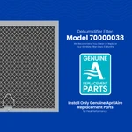 Aprilaire E050W 50 Pint Whole House Wi-Fi Dehumidifier - Filter