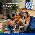 Aprilaire E080W Pro 80 Pint Whole House Wi-Fi Dehumidifier - Lifestyle View