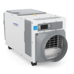 Aprilaire E100C Pro 100 Pint Whole House Dehumidifier with Casters - Right Facing View