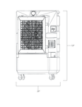 KoolBreeze by KwiKool 30" Portable Evaporative Cooling Fan, 4900 CFM, KB80L1 - Diagram Picture