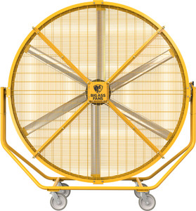 Big Ass Fans 8 ft AirGo 2.0 Portable Fan - Front View