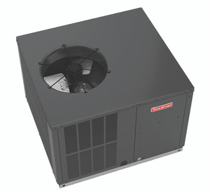 Goodman 2 Ton 13.4 SEER2 Packaged Air Conditioner, 208/230 Volt, GPCM32441 - Left View