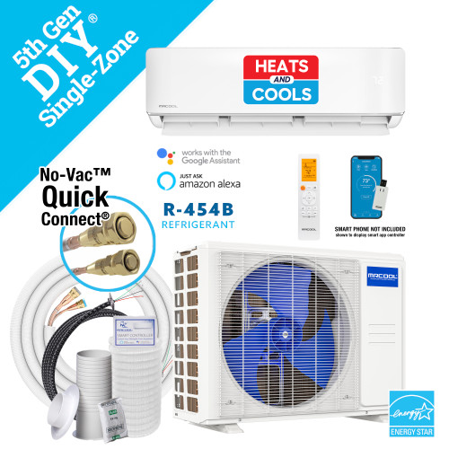 MrCool DIY 24K 5th Generation EStar Ductless Mini Split Heat Pump w/ WiFi