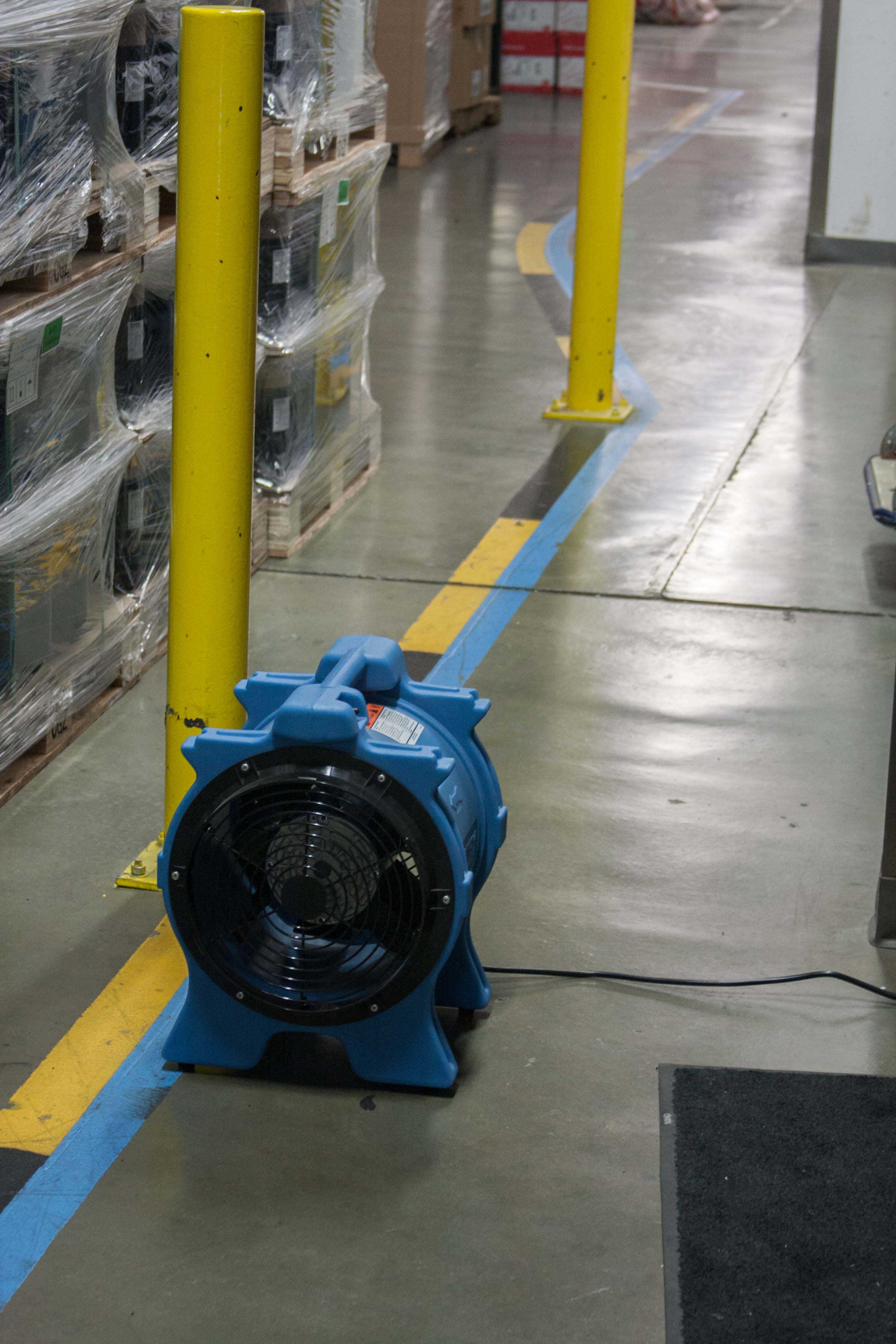 Dri-Eaz Vortex Axial Fan Air Mover - Blue | Dri-Eaz Vortex Axial