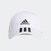 BBALL 3S CAP WHT/BLK