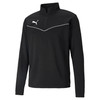 TEAMRISE 1/4 ZIP BLACK/WHITE