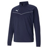 TEAMRISE 1/4 ZIP NAVY/WHITE