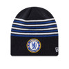 CHELSEA STRIPE SKULL BEANIE ROYAL