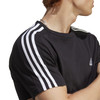 Essentials Single Jersey 3-Stripes T-Shirt Black