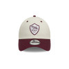 AS ROMA CONTRAST VISOR 9FORTY CAP BEIGE/MAROON