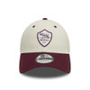 AS ROMA CONTRAST VISOR 9FORTY CAP BEIGE/MAROON
