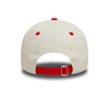 MANCHESTER UNITED CONTRAST VISOR 9FORTY CAP IVORY/RED