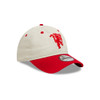 MANCHESTER UNITED CONTRAST VISOR 9FORTY CAP IVORY/RED