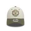 MANCHESTER UNITED CONTRAST VISOR 9FORTY CAP IVORY/CAMO