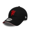 MANCHESTER UNITED FLAG 9FORTY CAP BLACK