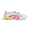 PREDATOR ELITE FT FG WHITE/PINK/FLURO